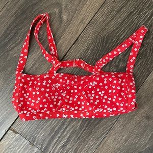 Red Bikini Top